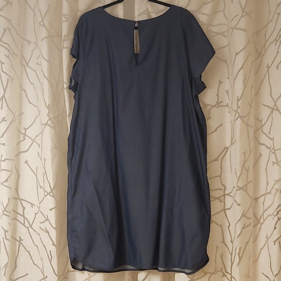 George XXL Super Soft Denim Sheath Dress - Picture 3 of 6